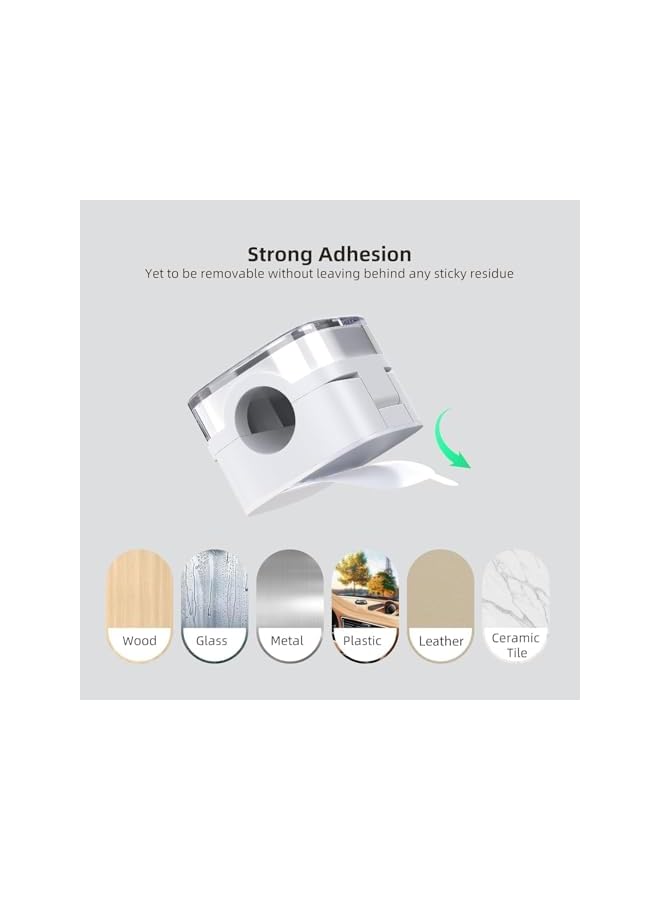 Green Tiger 8 Pack Magnetic Cord Organizer, Cable Smooth Adjustable Easy Secure Cable Management, Wire Holder Keeper Organizer, Hide Or Organize Phone USB Charger Cable for Home, Office,Car,Desk,Nightstand - Image 5