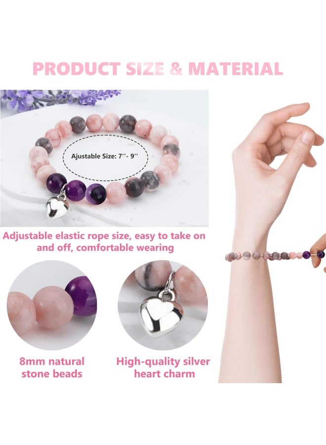 Bracelet Gifts for Friend Sister Daughter Granddaughter Goddaughter Niece Girlfriend Mom Grandma Aunt Wife, Inspirational Birthday Christmas Thanksgiving Mother's Day Retirement Graduation Gift - Image 3