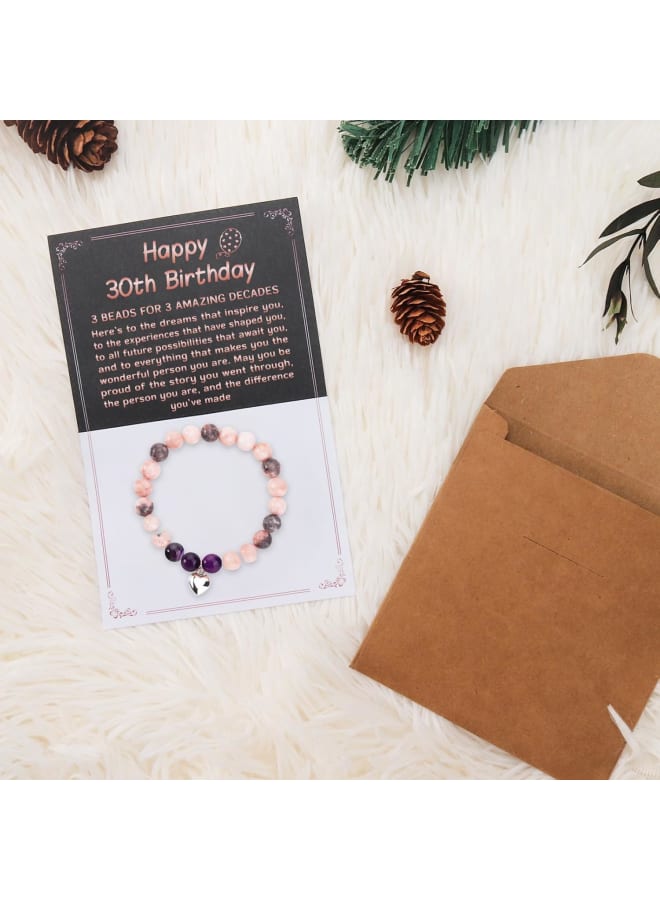 Bracelet Gifts for Friend Sister Daughter Granddaughter Goddaughter Niece Girlfriend Mom Grandma Aunt Wife, Inspirational Birthday Christmas Thanksgiving Mother's Day Retirement Graduation Gift - Image 4