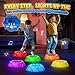 Flooyes Stepping Stones for Kids 5PCS Light Up Music NonSlip Stepping Stones Sensory Toys for Toddler Balance Coordination Skills Indoor Outdoor Toys for Toddlers Ages 35 - Image 4