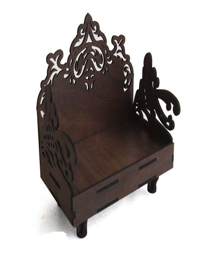 MS ENTERPRISE Art and Craft Wooden Temple Beautiful Plywood Mandir Pooja Room Home Decor Office (Casual) - Image 1
