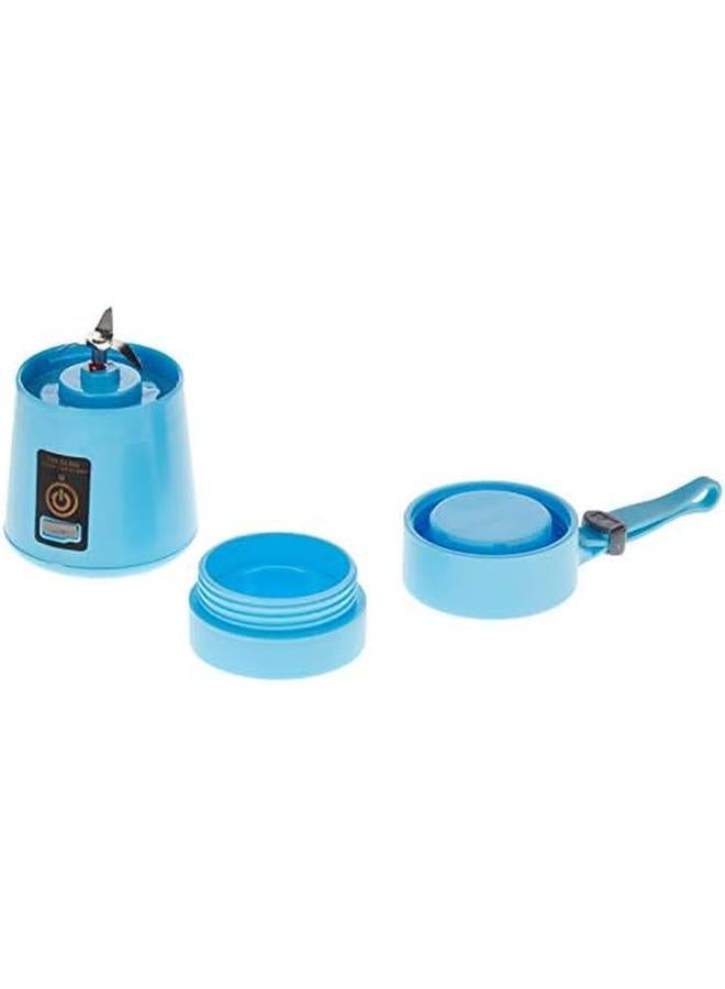 For Home Usb Mini Electric Fruit Juicer Handheld Smoothie Maker Blender Juice Cup 380Ml Blue - Image 2