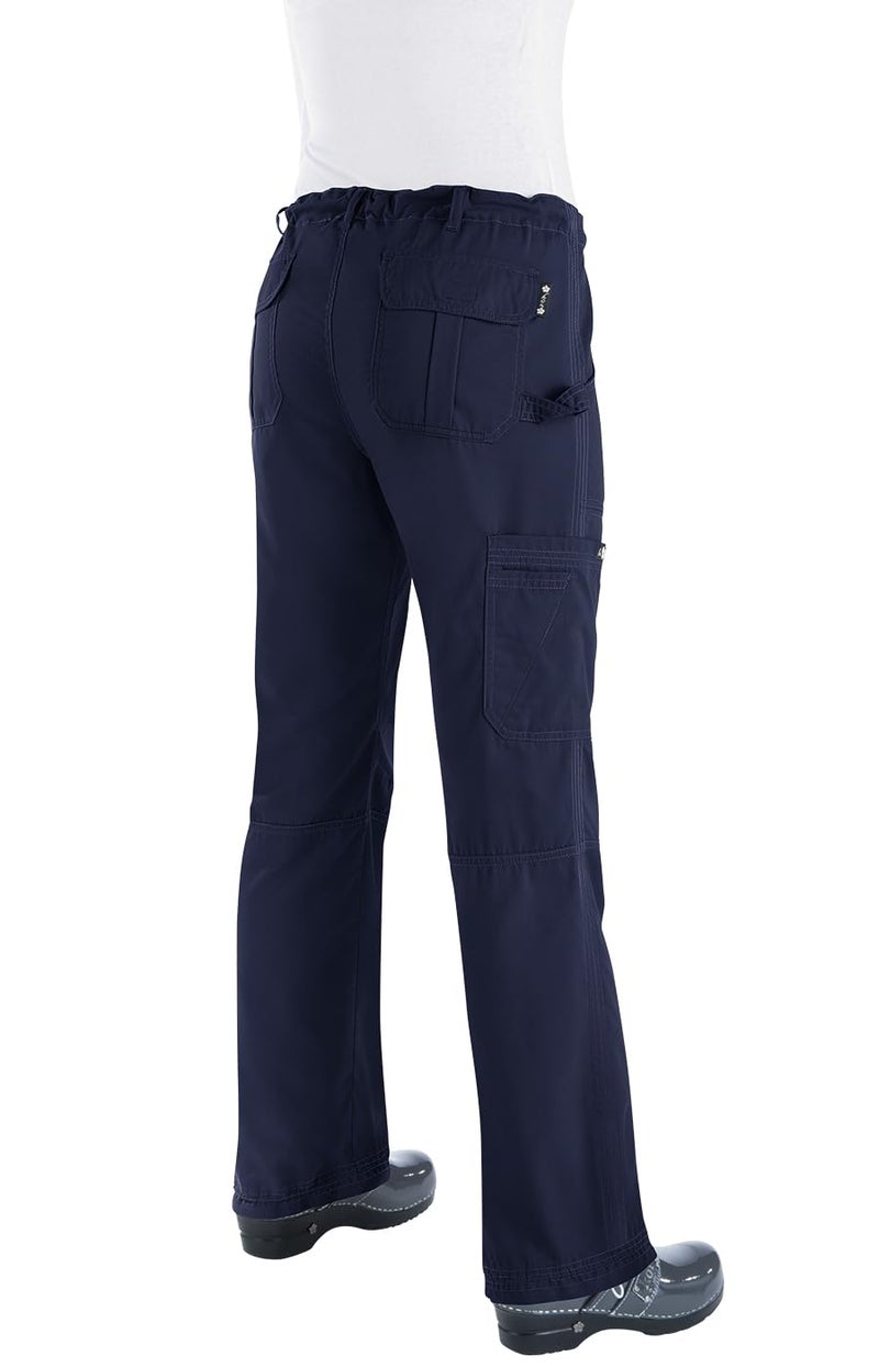 Koi Women's Lindsey Ultra Comfortable Cargo Style Scrub Pants, Navy, Medium - Image 2