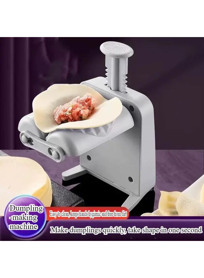 White Jiaozi Maker Dumpling Machine One Mold Easy Operation One Press Household Dumpling Forming Mold Restaurant And Home Use - Image 1