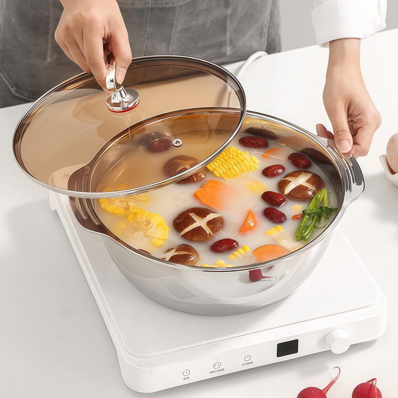 Micro Perforated Strainer 2mm Openings Fast Draining Stainless Steel Colander - Heavy-Duty 18/8 Food Grade Rust Resistant with Integrated Handle - 20% Thicker Construction for Pasta Vegetables Meal Pr - Image 4