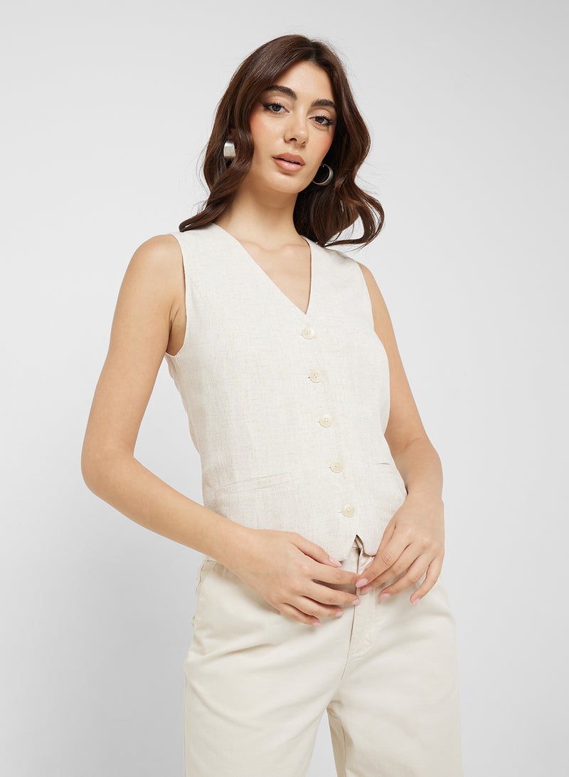 ONLY Tailored V-Neck vest  - Image 1