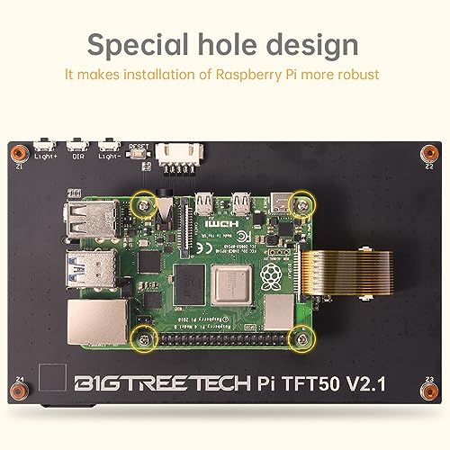 BIGTREETECH Upgrade PITFT50 V2.1 Graphic Smart Display DSI Interface 5 inch LCD Touch Screen Suitable for Raspberry-Pi - Image 5