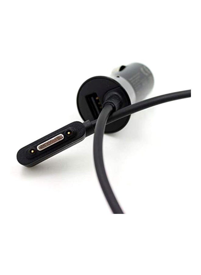 MUNTAQI USB Magnetic Car Charger Black - Image 2