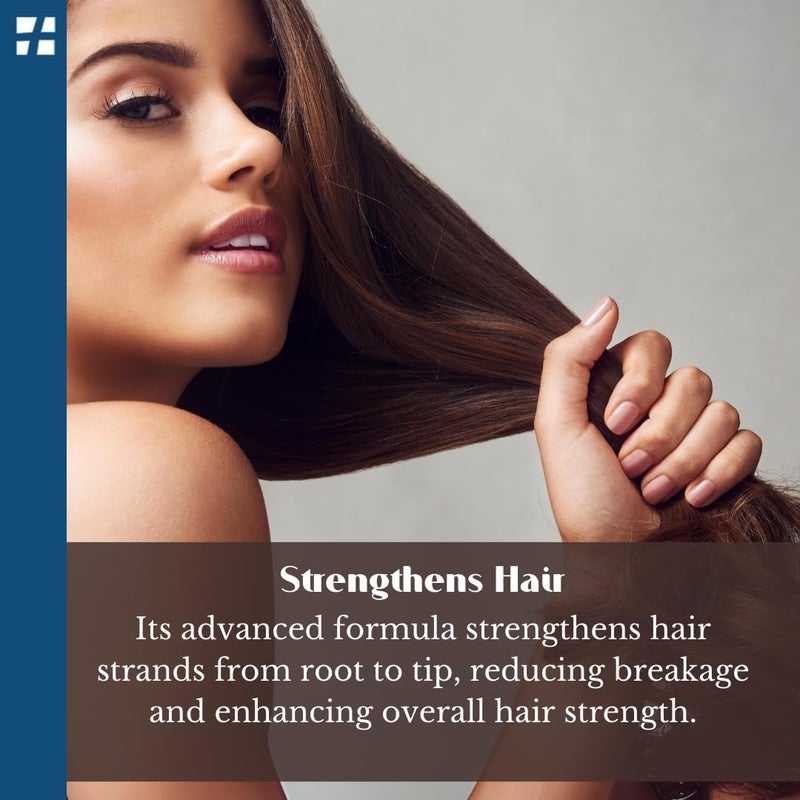 Turkeyana Plus Clinical Hair Repair Shampoo - Growth, Anti-Thinning, Regrowth, Vegan Formula, Adults | Biotin, Keratin, Sodium DNA & Plant Stem Cells, 8 oz - Image 3