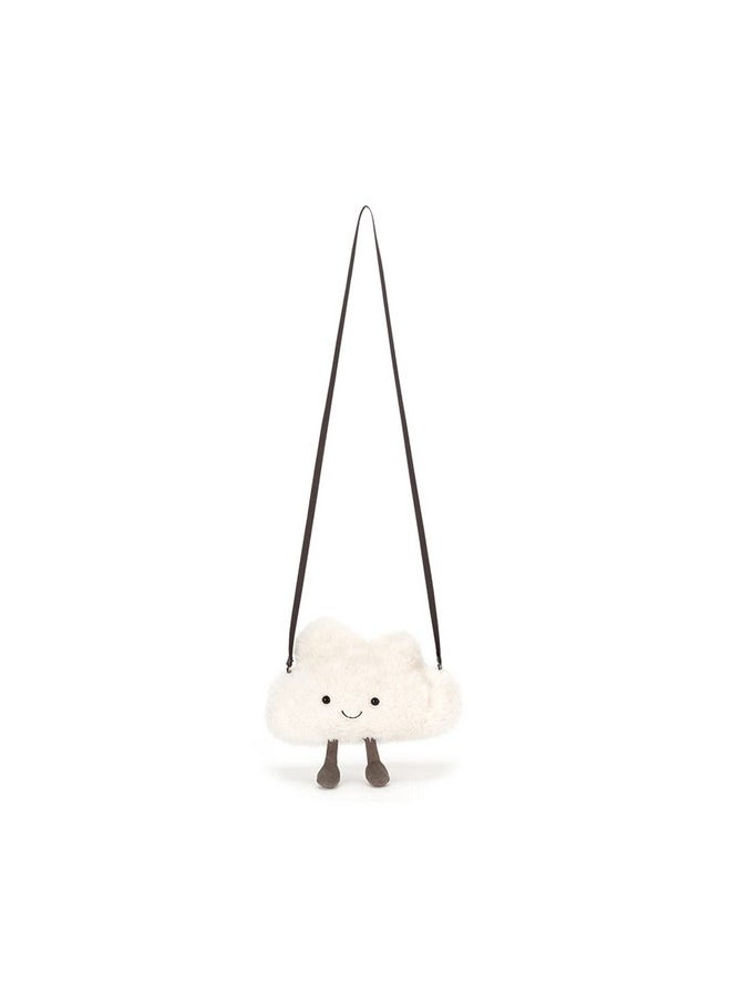 Jellycat Jellycat Amuseables Cloud Plush Bag, 9 inches - Crossbody and Shoulder Purse - Fun and Unique Handbag  - Image 5