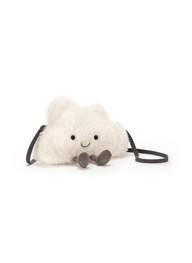 Jellycat Jellycat Amuseables Cloud Plush Bag, 9 inches - Crossbody and Shoulder Purse - Fun and Unique Handbag  - Image 3