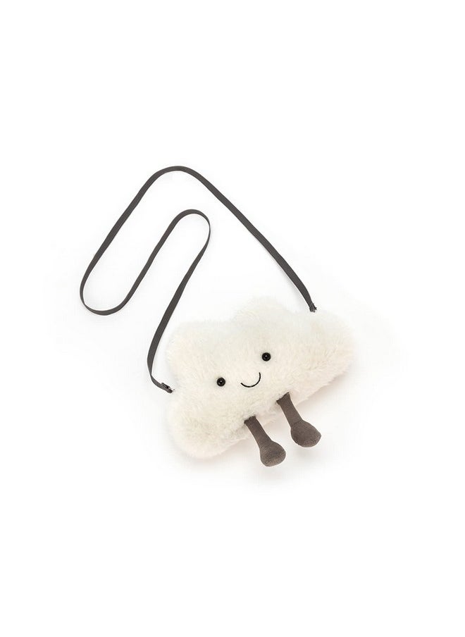 Jellycat Jellycat Amuseables Cloud Plush Bag, 9 inches - Crossbody and Shoulder Purse - Fun and Unique Handbag  - Image 2