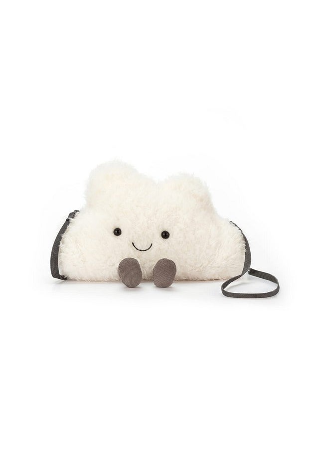 Jellycat Jellycat Amuseables Cloud Plush Bag, 9 inches - Crossbody and Shoulder Purse - Fun and Unique Handbag  - Image 1