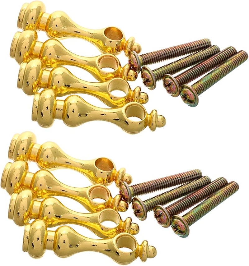 حامل حديدي مغزل رابط أثاث درابزين خزانة زخرفة 8 قطع مجموعة - Image 2