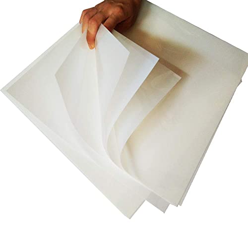 NaFurAhi 25pcs 6mil Blank Stencil Material, 12 x 12inch, Milky Translucent- Make Your own Stencil - Image 4
