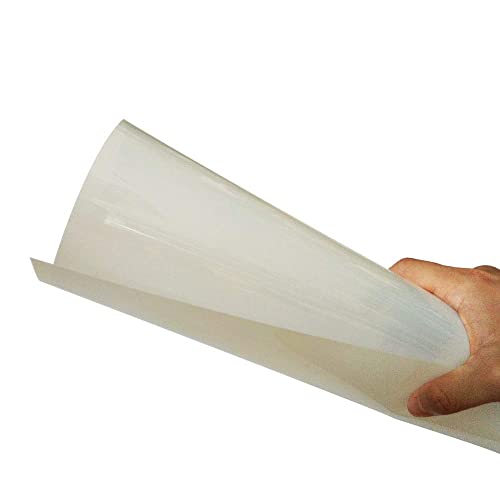 NaFurAhi 25pcs 6mil Blank Stencil Material, 12 x 12inch, Milky Translucent- Make Your own Stencil - Image 2