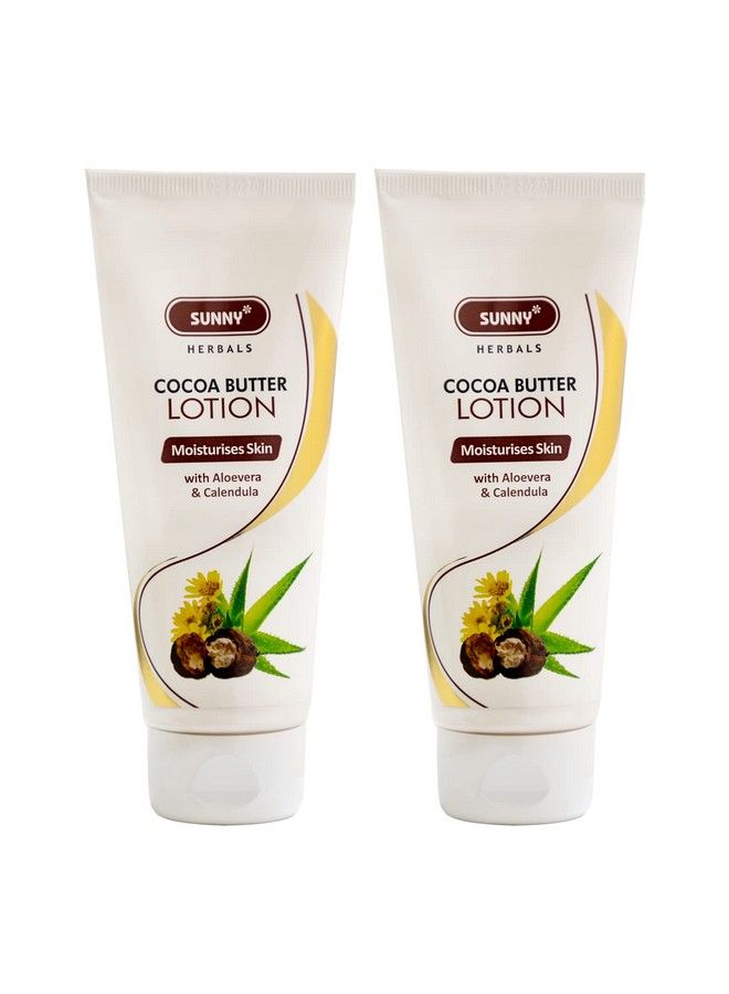 Sunny Cocoa Butter Body Lotion ; An Excellent Moisturizer ; Almond Oil Improve Moisture Absorption In Skin ; Rejuvenates Skin And Lightens Undereye Dark Circles ; For All Skin Type 100Ml (Pack Of 2) - Image 2