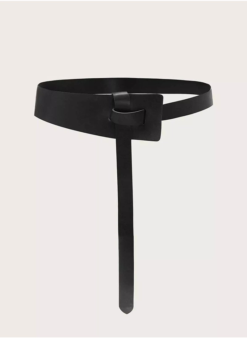 Generic Knot Decor Skinny Belt  - Image 1