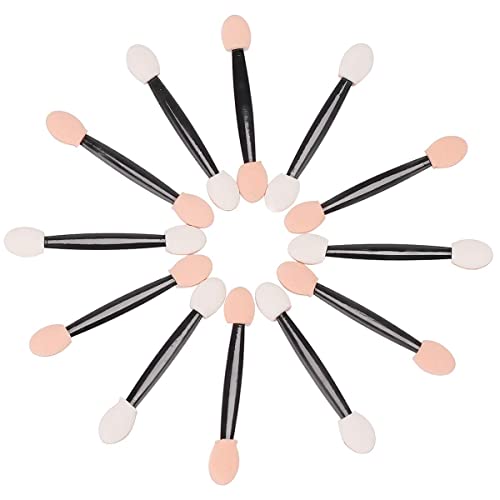 Akstore 200PCS Disposable Dual Sides Eye Shadow Sponge Applicator Eyeshadow Brushes Makeup Brush (Multicolors) - Image 4