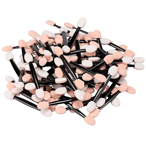Akstore 200PCS Disposable Dual Sides Eye Shadow Sponge Applicator Eyeshadow Brushes Makeup Brush (Multicolors) - Image 5