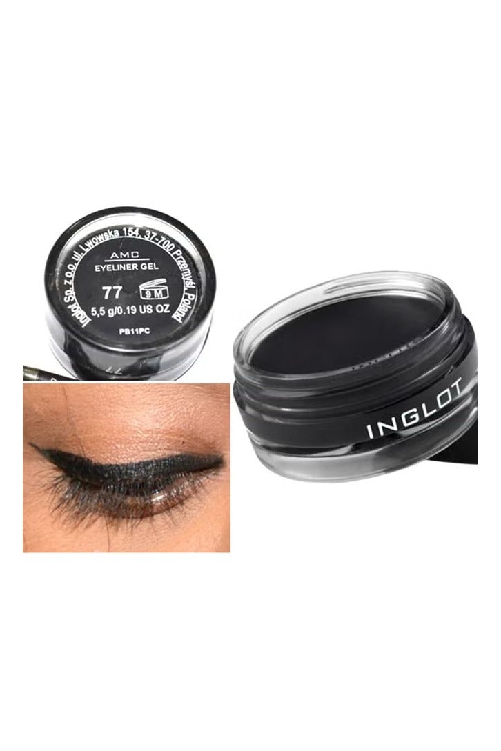 Inglot Eyeliner Gel 77 Black - Image 5