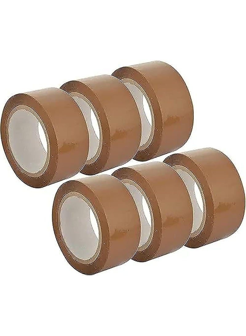 DCGPAC DCGPAC Brown Strong Heavy Duty Packaging Tape for Office, Home, School, Gift wrapping Tape 48microns 2inch x 100yards 36 Rolls  - Image 2