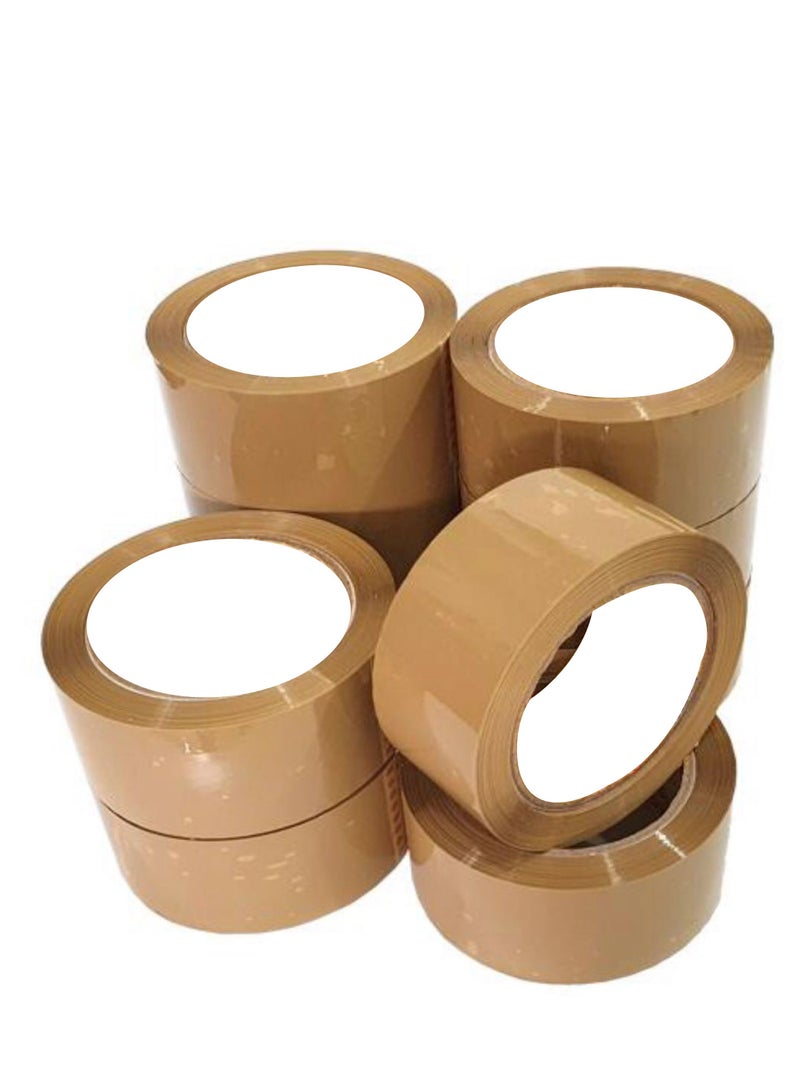 DCGPAC DCGPAC Brown Strong Heavy Duty Packaging Tape for Office, Home, School, Gift wrapping Tape 48microns 2inch x 100yards 36 Rolls  - Image 1