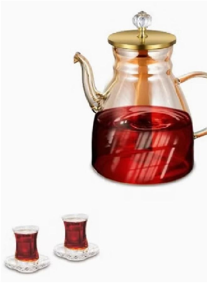 Heat Resistant Glass Teapot Set Clear - pzsku/Z9E0347069B5F1F1E6FAEZ/45/_/1675248079/46a540bc-cf50-4ef0-af7a-d3a140ef9bcd