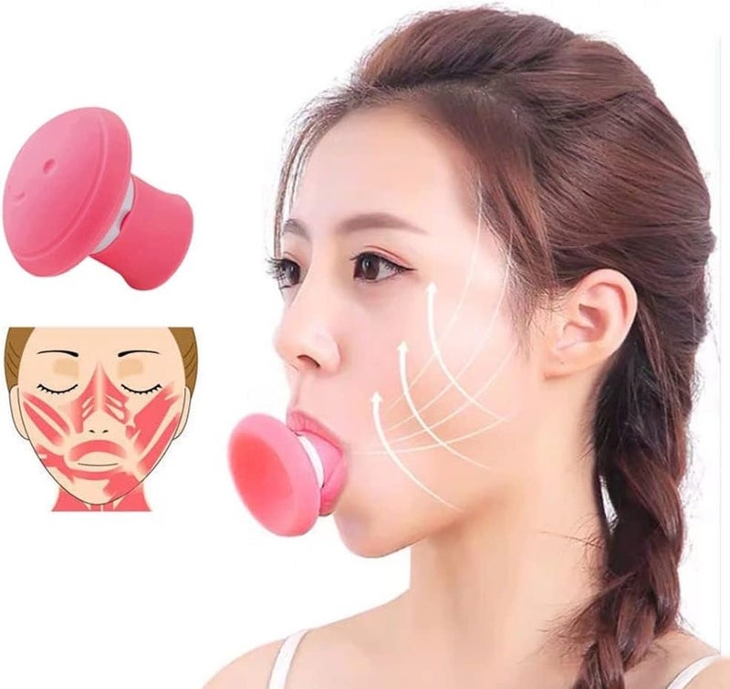 Face Exerciser Jaw Exerciser VShape Facial Yoga for Skin Face Lifting Tighten Firm Double Chin Breathing Exercise Device Jaw Face Slimming Tool for Women and Men