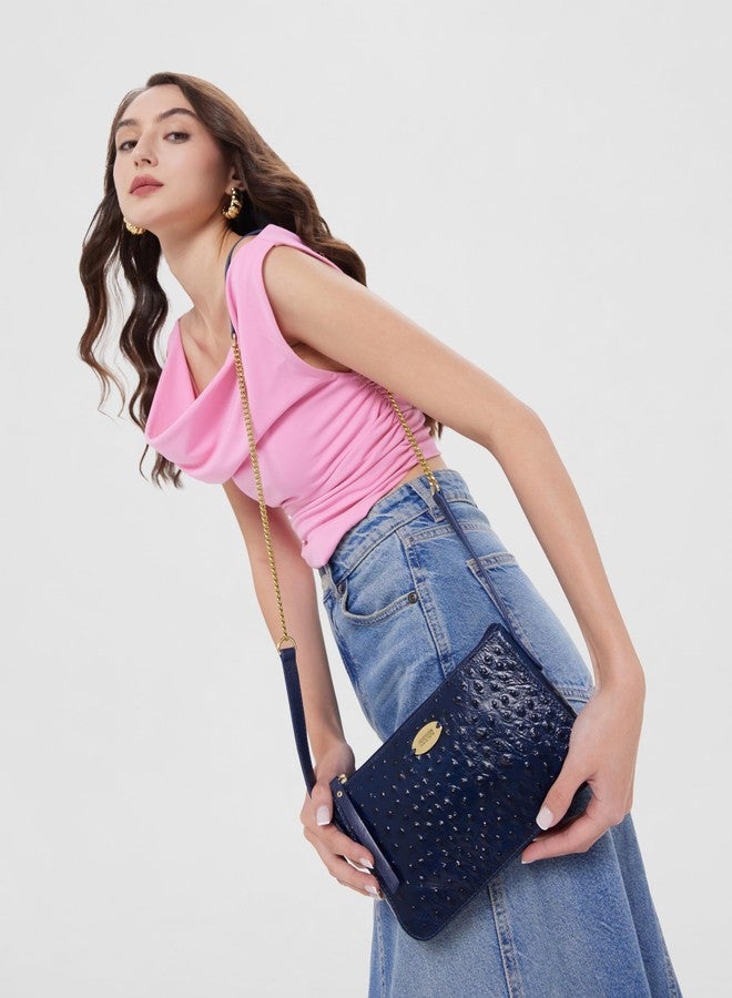 Hidesign Women Sling Bag (Blue) - Image 2