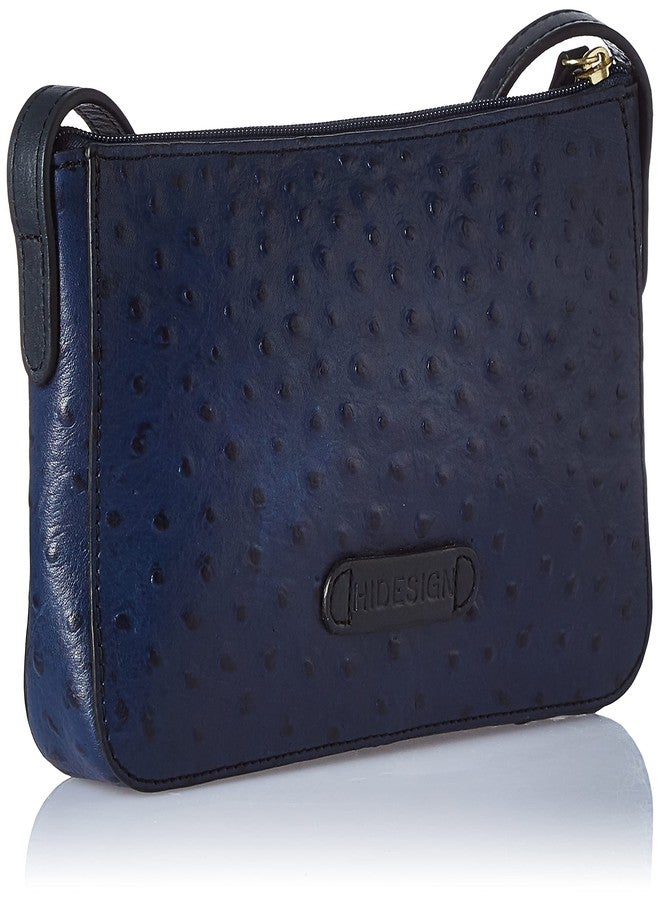 Hidesign Women Sling Bag (Blue) - Image 4
