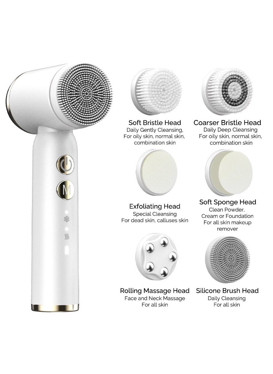 6 In 1 Ultrasonic Electric Face Cleansing Brush   Compress Therapy Facial Exfoliating Pore Cleaner Blackhead Removal - https://f.nooncdn.com/p/pzsku/Z9E0380AF06268FDBAC19Z/45/_/1699861379/ad47f925-c620-43d4-a1cc-0da0b9ce46cb.jpg?format=jpg&width=original