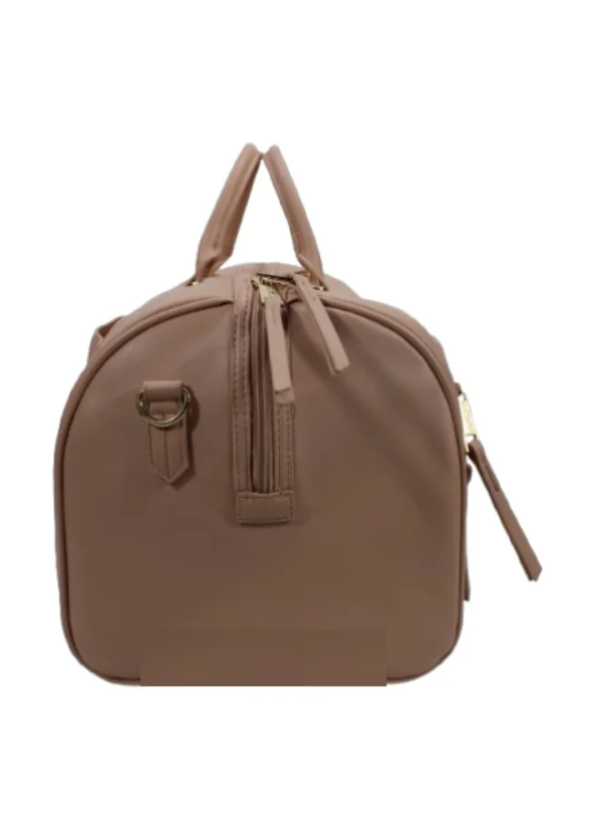 DKNY  DKNY Checkerboard Softside Duffle Bag | Color Pink  | Best Price UAE