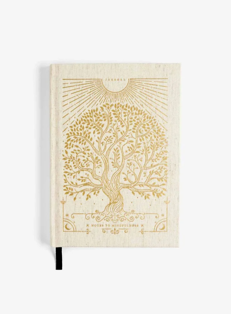 Intelligent Change Beige Printed Journal - Mindfulness Notes