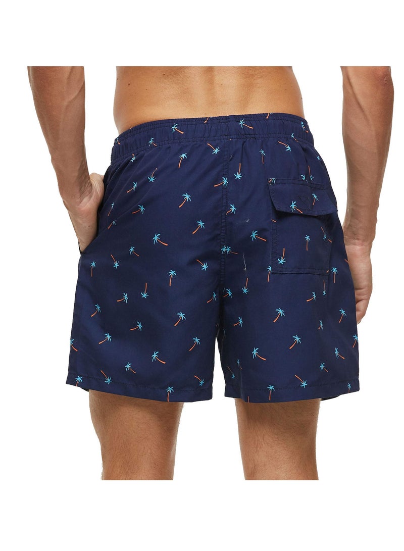 SYOSI شورتات سباحة للرجال سريعة الجفاف ملابس سباحة رياضية مع بطانة شبكية وجيوب - Image 2