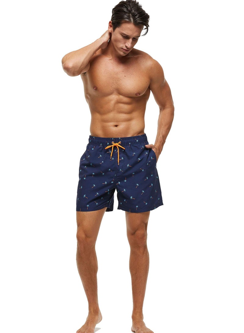 SYOSI شورتات سباحة للرجال سريعة الجفاف ملابس سباحة رياضية مع بطانة شبكية وجيوب - Image 4