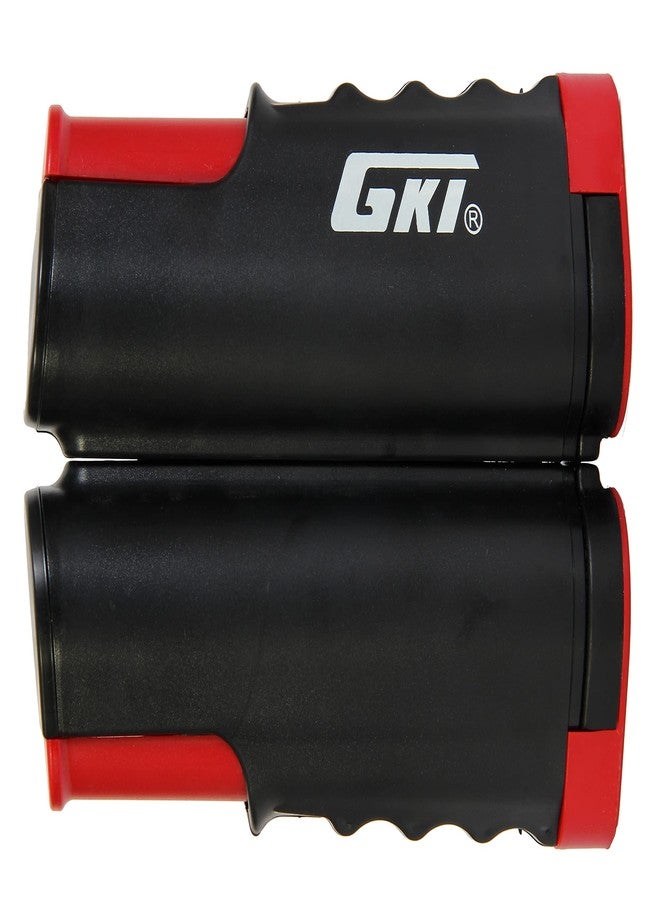 GKI Retractable Table Tennis Net with Adjustable Length and Push Clamps | Portable | Red - Image 4