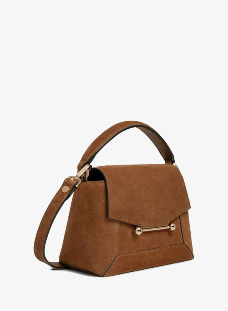 Strathberry Mosaic Nano In Suede - Image 5
