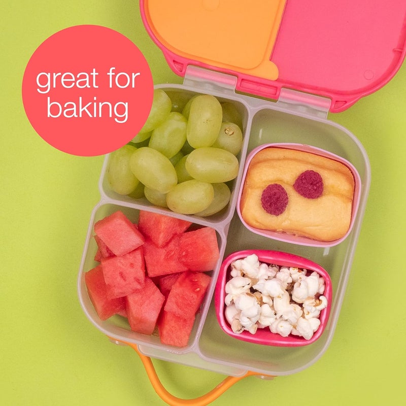 B.Box Silicone Snack Cup Set, Berry - 2 Pack - Image 5