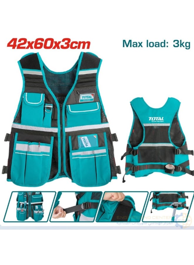 TOTAL Total TTVT1601 Multi-Pocket Vest
