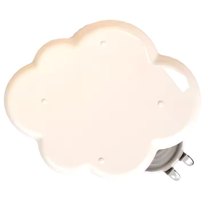 TERXA Cloud Shape Soap Box | for Home/Kitchen/Wash Basin/Sink | Bathroom Soap Bar/Case/Tray | Shower Soap Dish | Plastic Soap Holder/Stand/Container | Kitchen Decor Accessories (Pack of 1,Multicolor) - Image 5