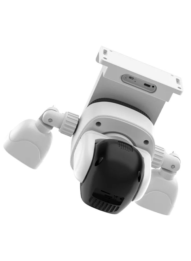 JAJEEK Three Lens 4G Solar Security Camera - No SIM Needed! AOV Always-On Video, Wireless Outdoor CCTV with Solar Panel, Easy Setup for Home & Villa - Image 3