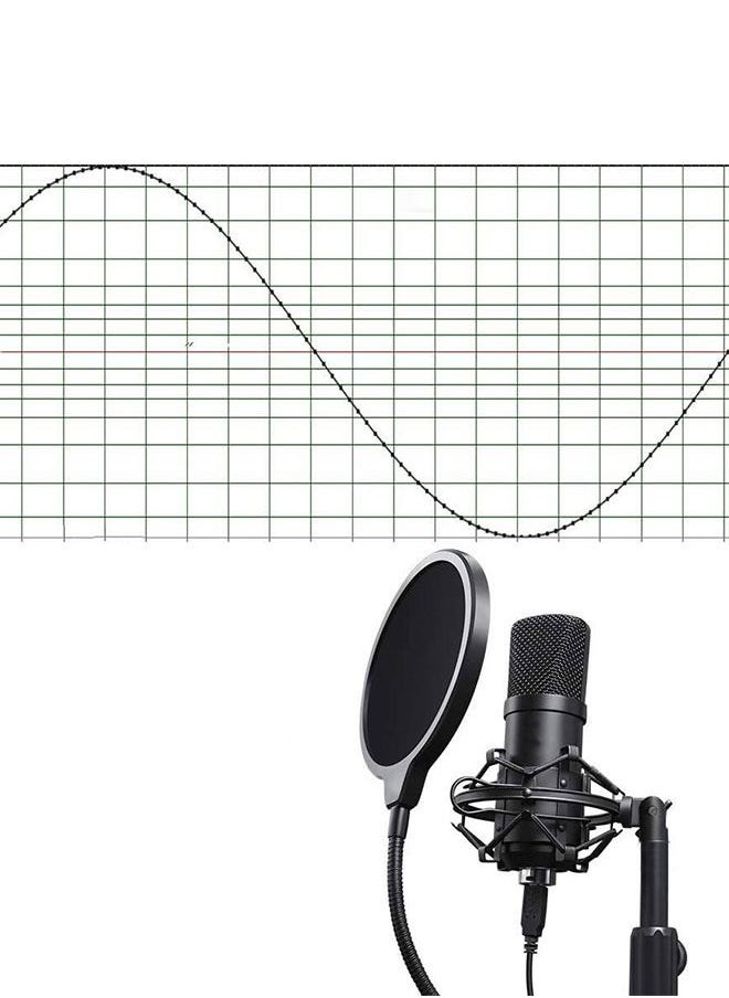 MARGOUN - Condenser Podcast PC Microphone Kit with Filter - Image 1