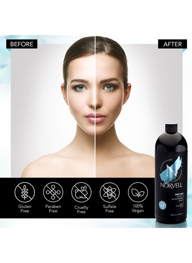 norvell Pre-Sunless Tanning XLATAN pH Balancing Spray, 1 Liter - Image 4
