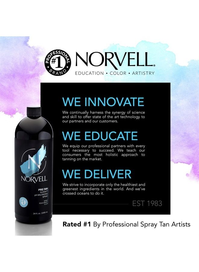 norvell Pre-Sunless Tanning XLATAN pH Balancing Spray, 1 Liter - Image 3