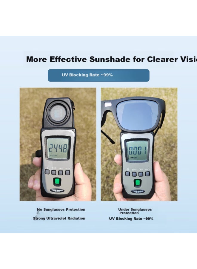 Vegoos Photochromic Polarized Sungl, Day And Night Use, Uv Protection, For Driving, Model 6266 - Image 3