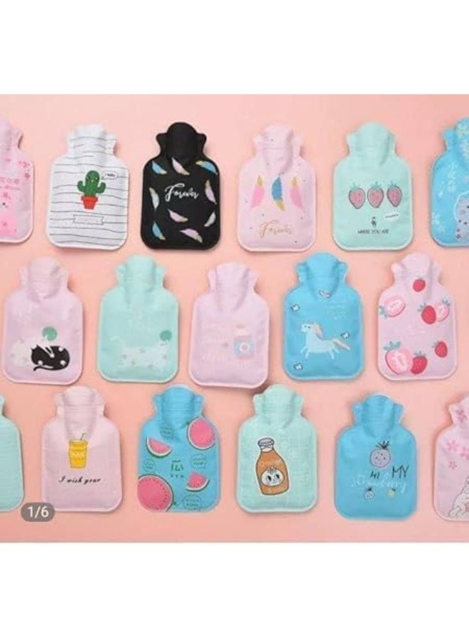 Hot Water Bags Elastic Pain Relief Bags Multicolor Cartoon Assorted - Image 3