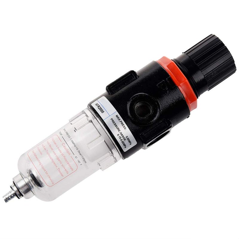 Compressor Wale Air Filter Regulator 14 AFR2000 Air Water Filter Separator Compressor Pressure Reducing Valve Oil Separator with Gauge  - Image 3