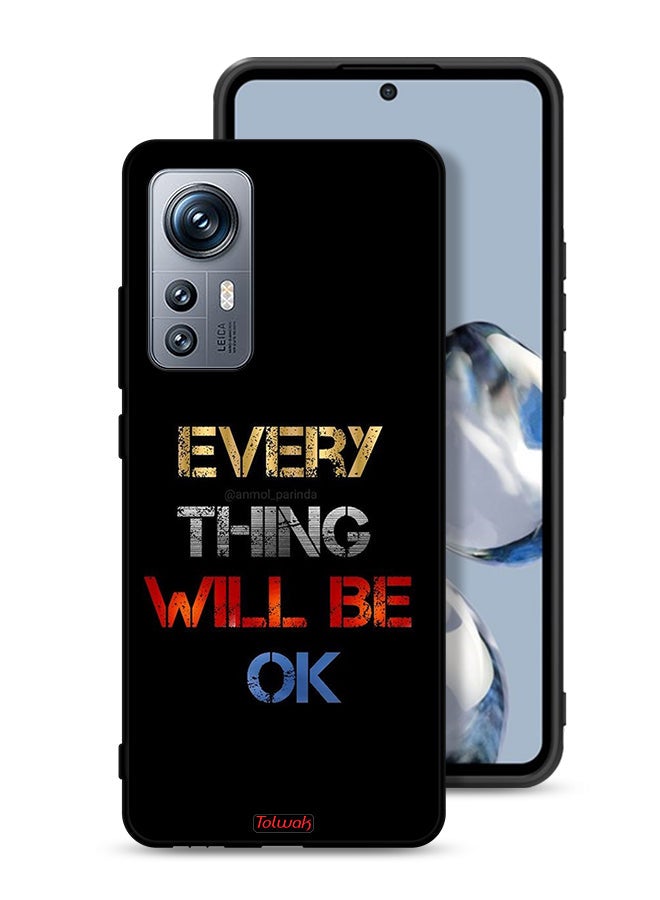 Tolwak Xiaomi 12S Protective Case Cover Everything Will Be Ok - Image 1