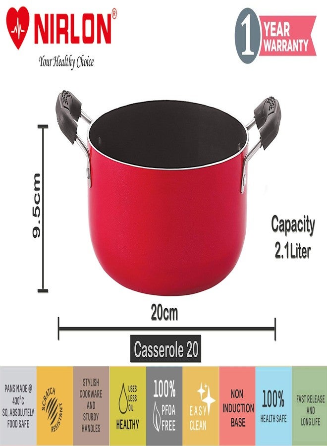 نيرلون مجموعة أدوات طهي نيرلون غير لاصقة من الألومنيوم - 9 قطع [2.6mm_FT13_CT_KDB_UP_Cass20_TP24_3SPN] - Image 2